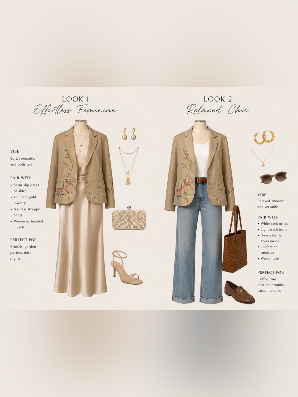 Embroidered Women's Jacket by Gerard Darel